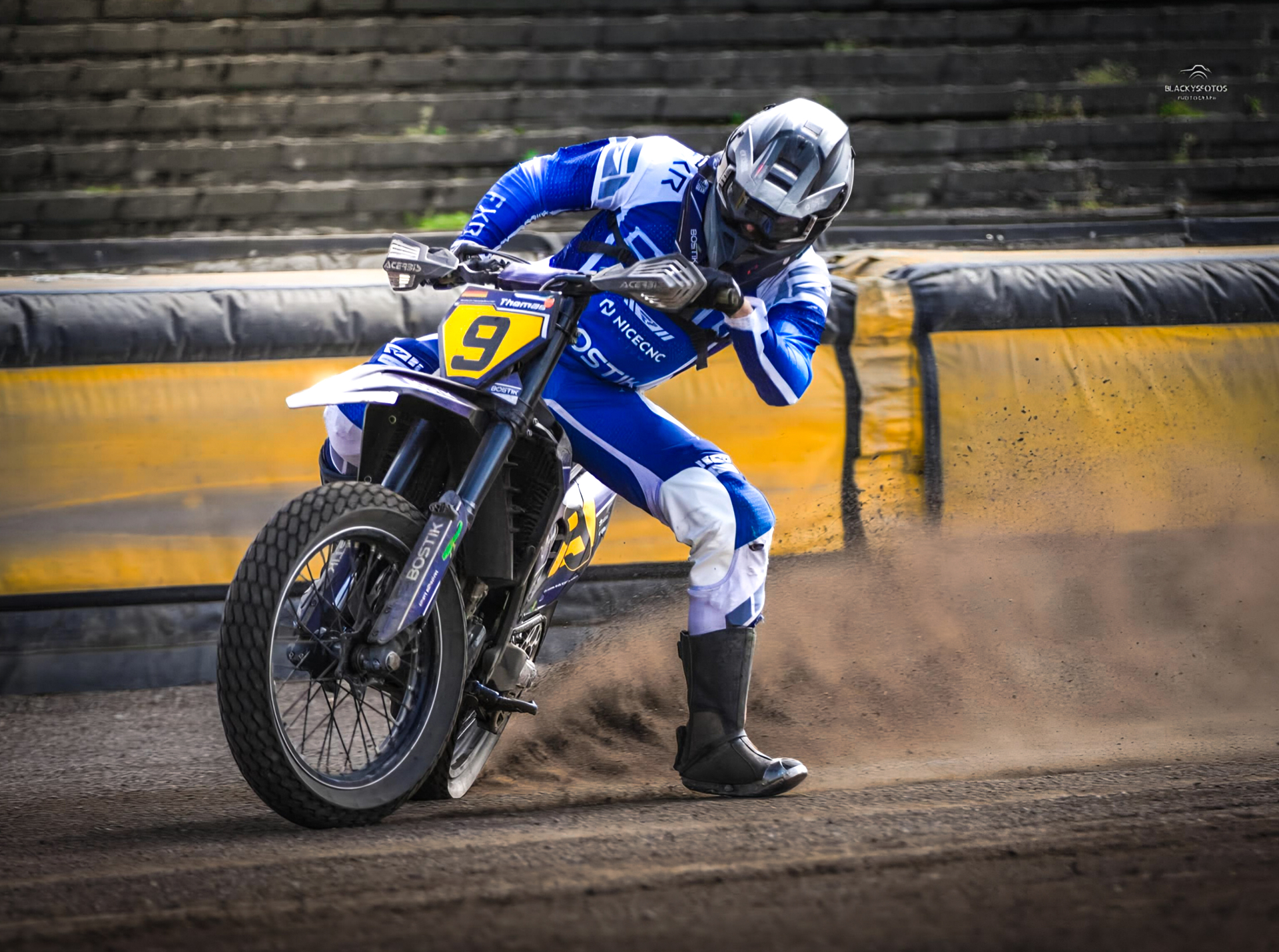 Erstes Training in der Speedwayarena Halbemond